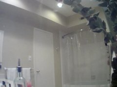 Roomate and best friend hidden cam in bathroom