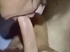 MILF Deepthroats Cock And Swallows Creamy Cum !!