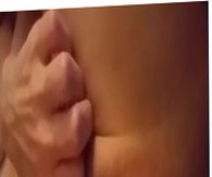 Cumming on video just to see what it looks like