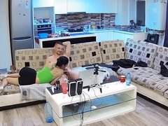 Maya and Victor Blowjob with cum in mouth