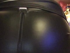 Leather grinding tease