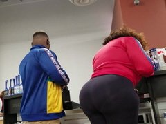 Ebony Tranny with a big ass