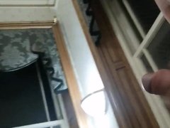 Masturbation on stairwell