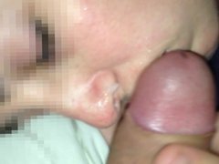 Cum on Wife's Face After a Bit of Wine