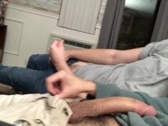 Pleasuring My Hung Boyfriend and Swallowing His Load