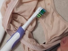 Cumming on mother in law's panties and toothbrush