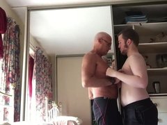 Older & younger men make love (1)