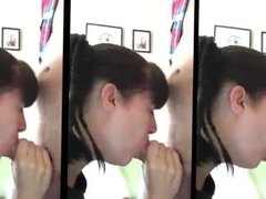 Cumming inside mouth compilation