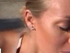 Hot Blonde Babe Fucked Outdoor In Public