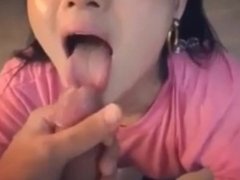 Sweet Asian Blowjob and Cum Compilation