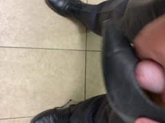 A new black high heel fuck