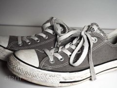 My Sister's Shoes: Converse Grey