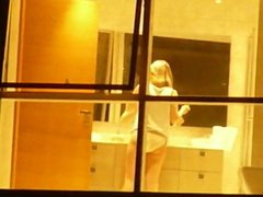 Hot Mom Neighbor Spy Toilet Part 2