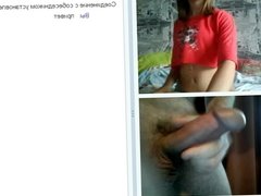 Videochat 54 Different girls flashing boobs for my dick