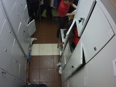 Spy in russian KFC locker room 1