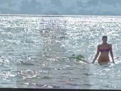 Gabriela Alvarez naked and sexy bikini movie scenes