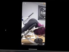 Streamer Gym Snapchat Workout Ass