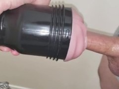 BIG DICK Large 10" fleshlight - Foxtrot Papa - Great Cumshot