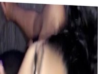 Indian teen sucking white cock