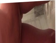 Fucking herself in the shower 2