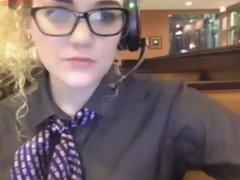 Fast food worker cam show