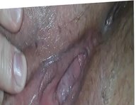 Licking and fingering Grandmas clit till she squirts