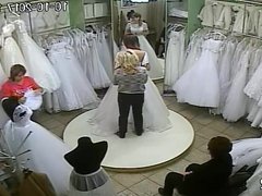 spy camera in the salon of wedding dresses 8 (sorry no sound