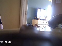 Milf caught on hidden cam