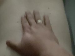 Wife getting off