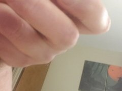 New video of jerking small cock with good big cum