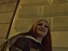 GERMAN SCOUT - GINGER ROUND ASS TEEN FUCK AT PICK UP CASTING