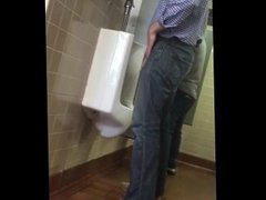 Spy pissing urinals at McDonalds