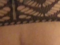 Step Sister in slutty lingerie fucks me